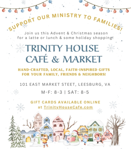 Christmas shopping at Trinity House Café + Market